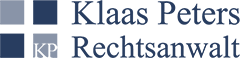 Logo Rechtsanwalt Klaas Peters